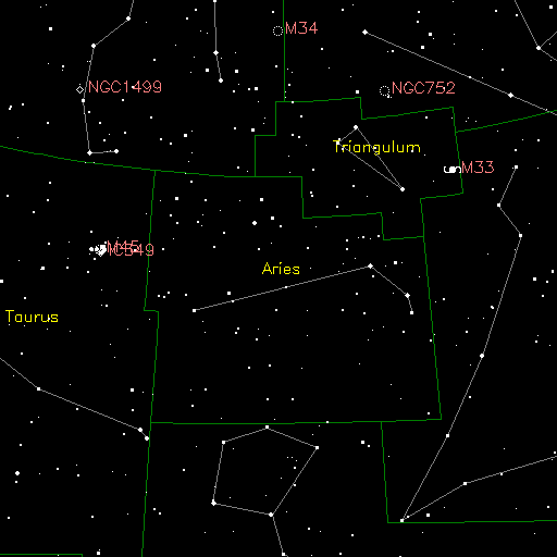 Geonames 88 Constellations