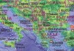 map of the Balkans